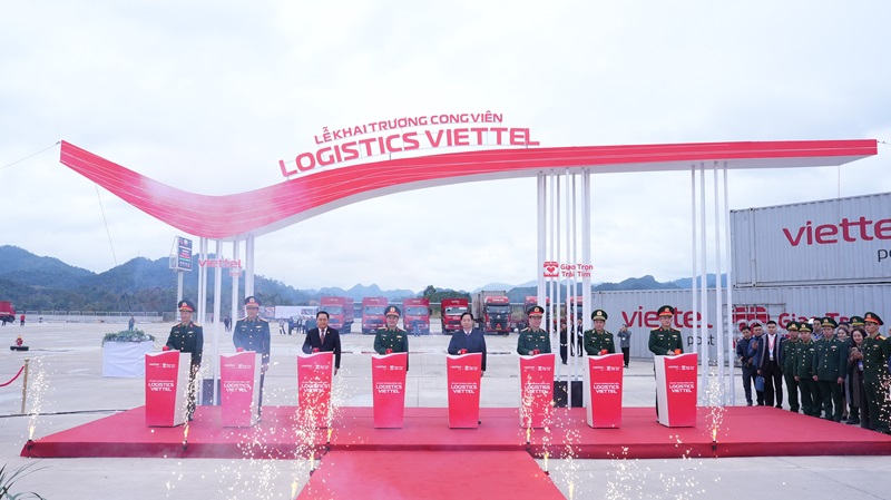 Lạng Sơn: Viettel khai trương công viên Logistics đầu tiên, hiện đại nhất Việt Nam